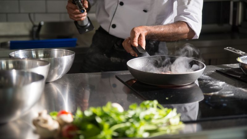 A private chef plating a dish for a Concierge culinary connection