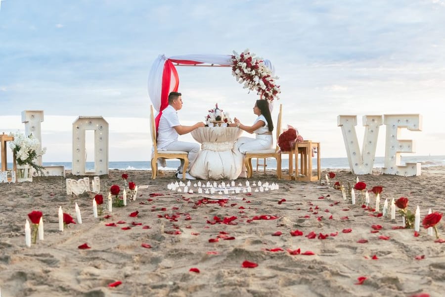 Say Yes by the Fire setup
