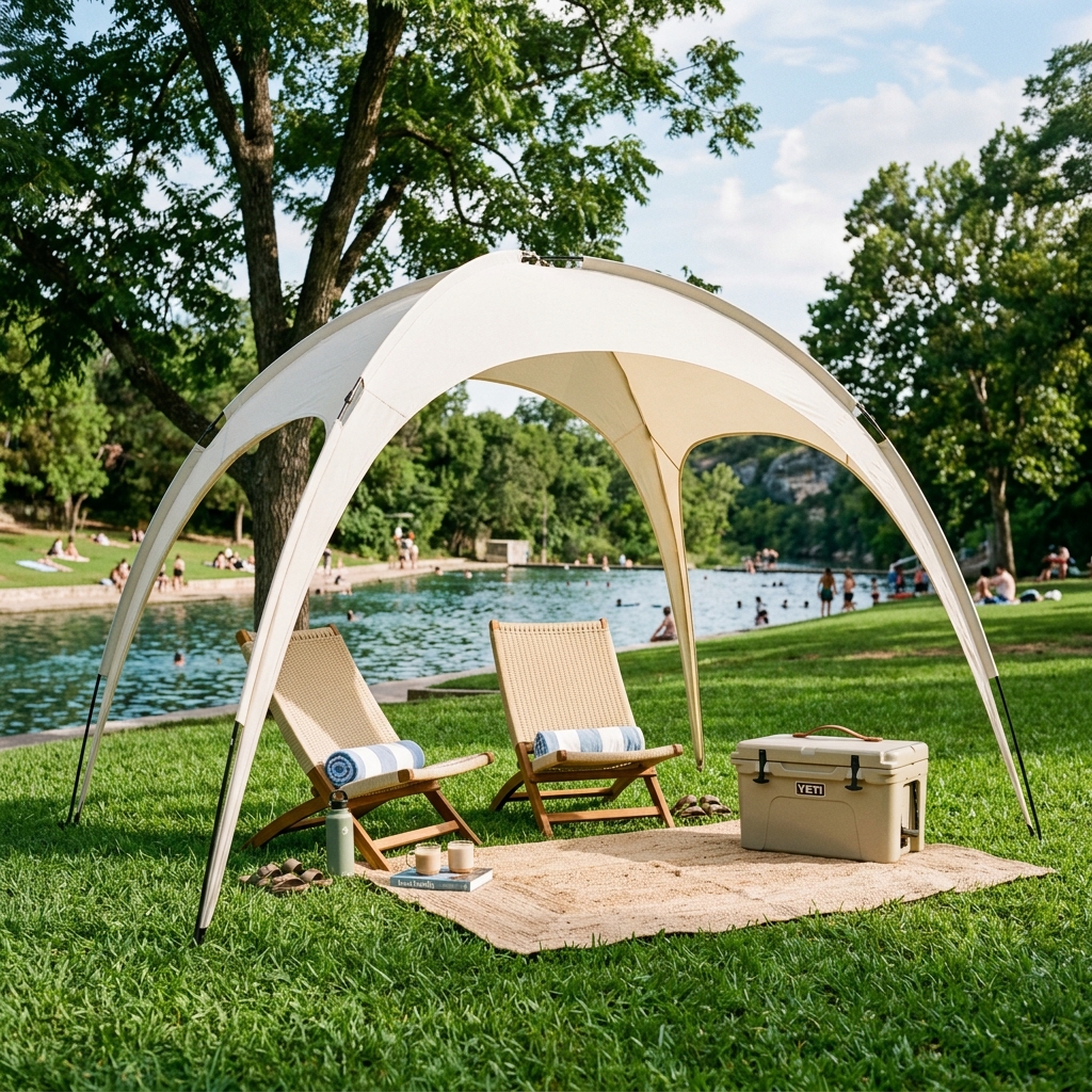 The Barton Springs Outing setup