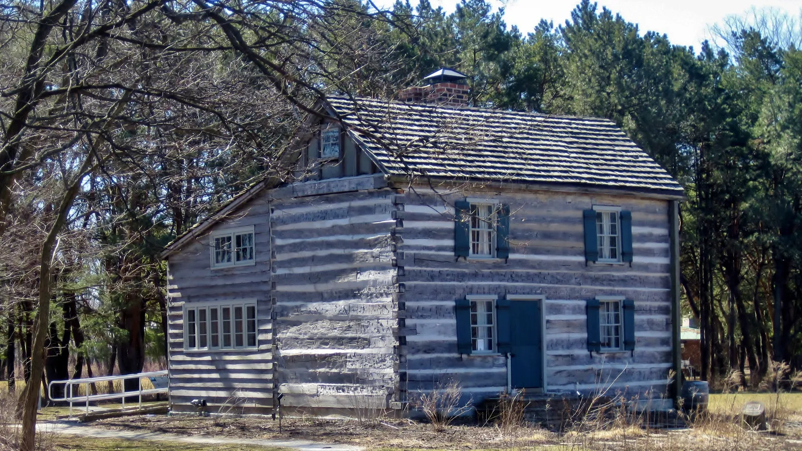 Anita Willets Burnham Log House — hero image