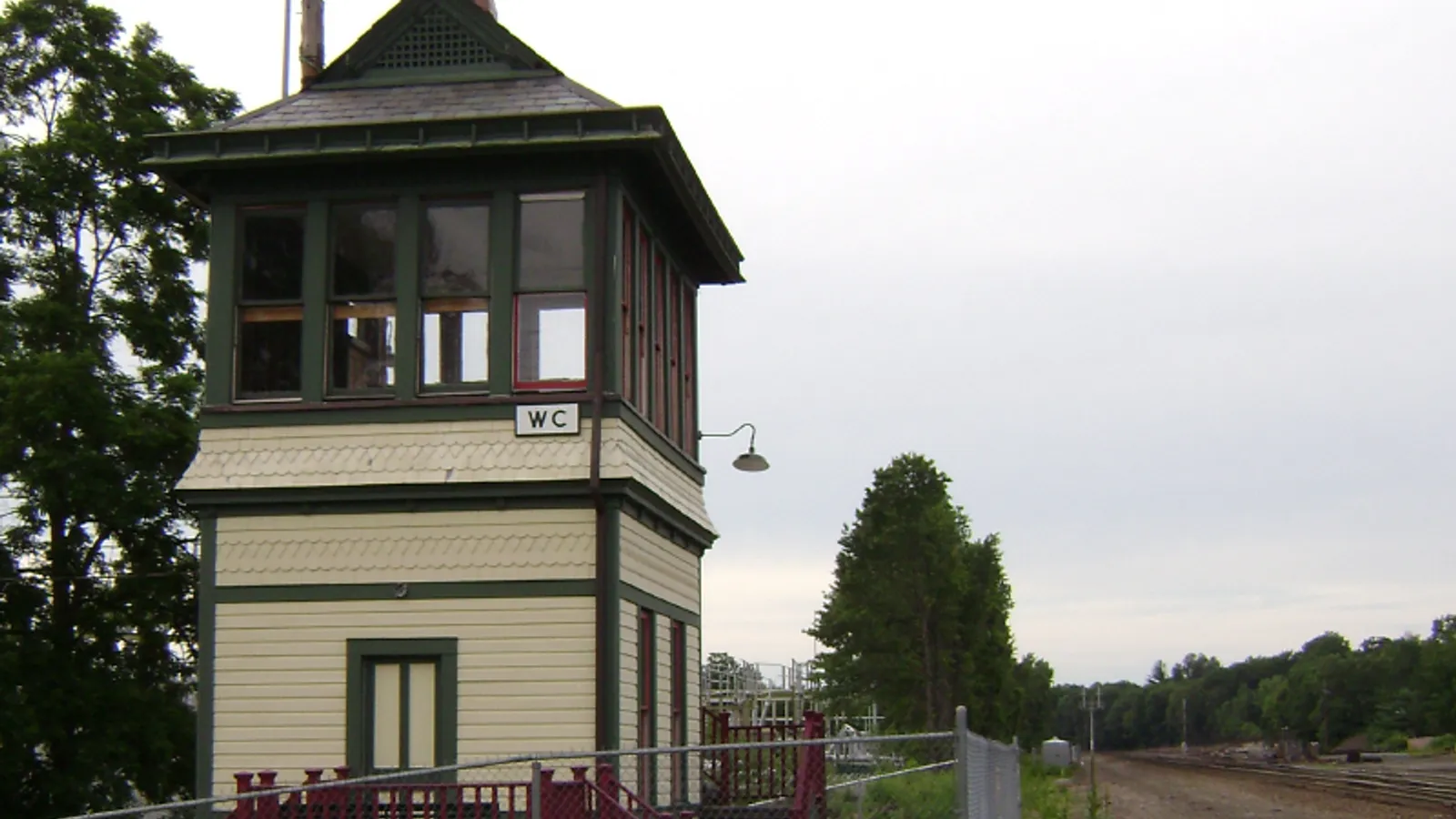 Erie Railroad Signal Tower, Waldwick Yard — hero image