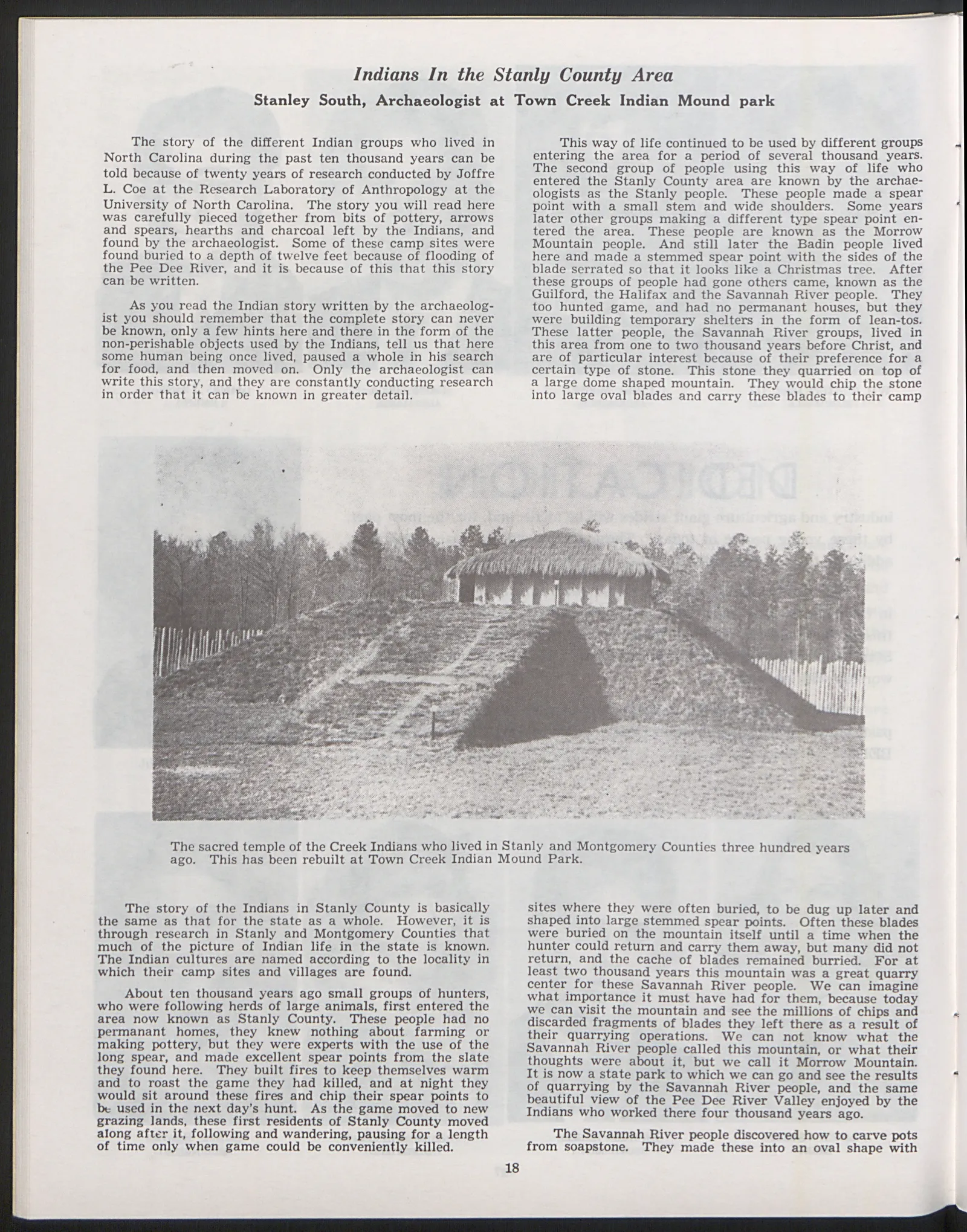 Town Creek Indian Mound State Historic Site gallery image 1
