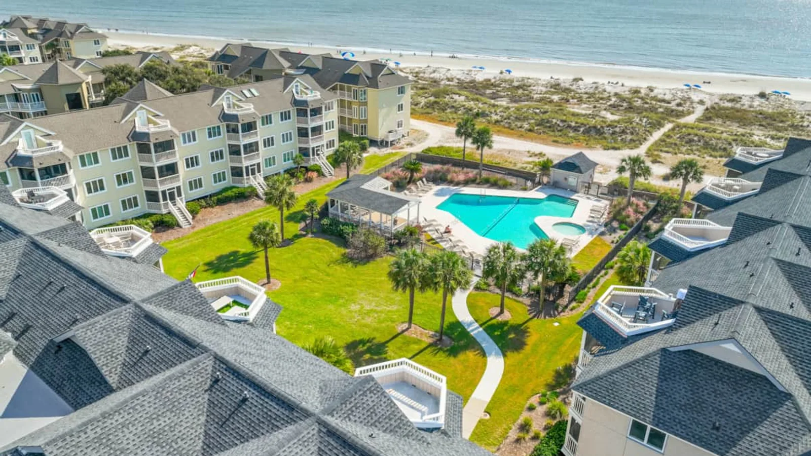 Tidewater H301 - Top Floor End Unit! Pool! - Villa in Isle of Palms — primary photo